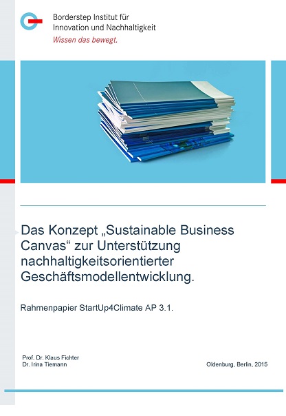 Cover Sustainable Business Canvas